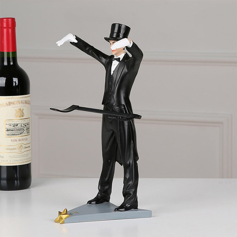 Creative Handmade Magician Wine Holder - Image 2