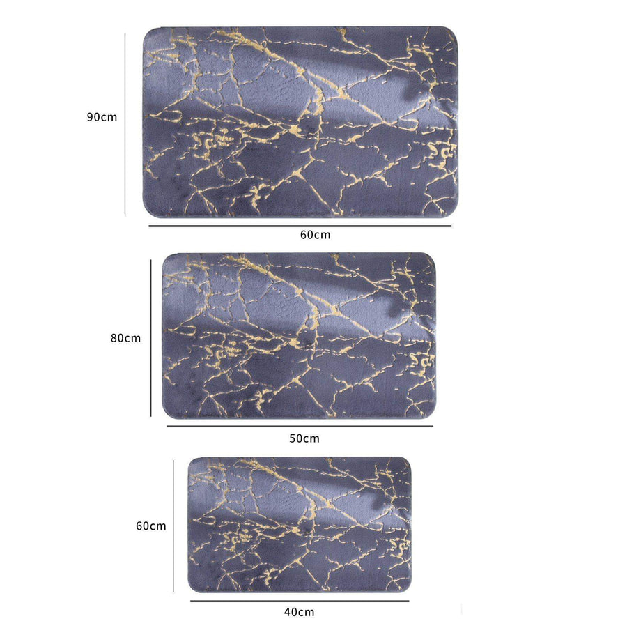 Soft Modern Non-Slip Soft Absorbent Bathroom Fluffy Mat - Image 6