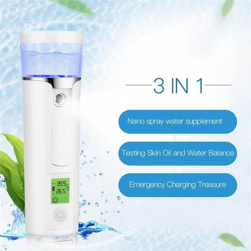 Portable Nano Steam Ion Face Skin Moisturizer - Image 2