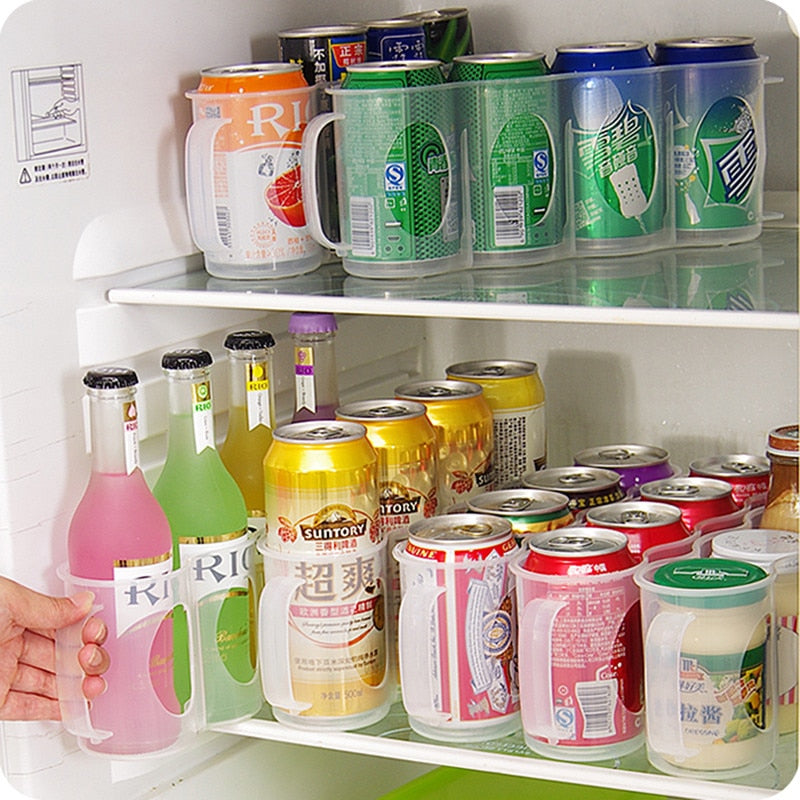 Refrigerator Space-Saving Drink Storage - Image 2