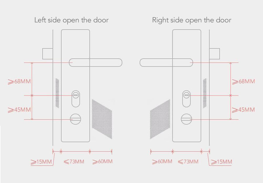 4pcs Smart Electronic Keyless Lock - Image 11