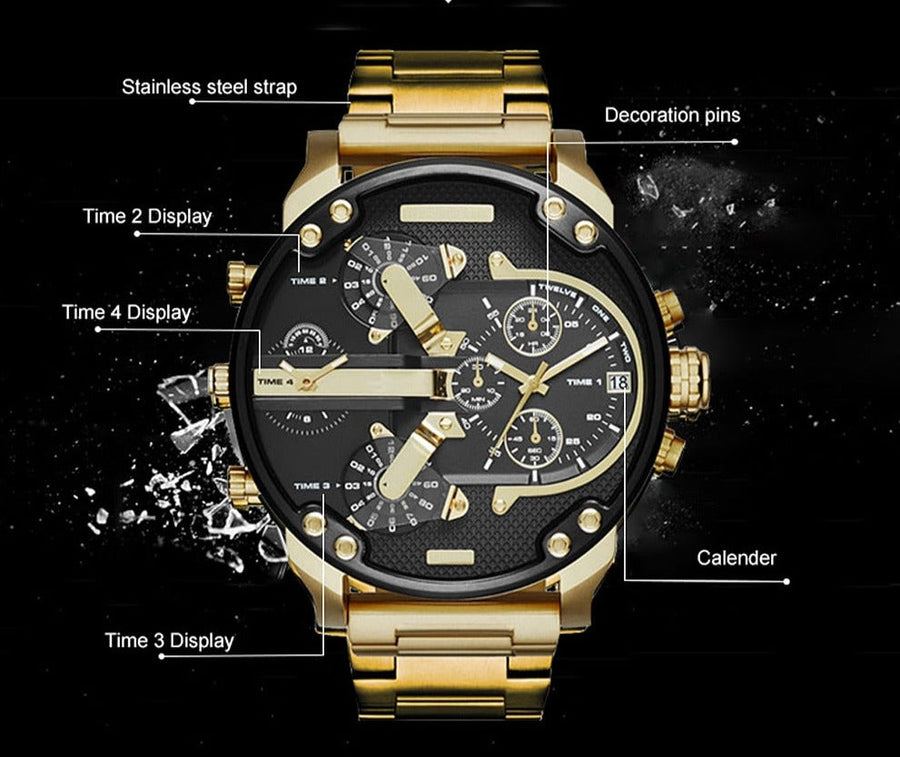 Waterproof Mentick Luminous Wrist Watch - Image 2