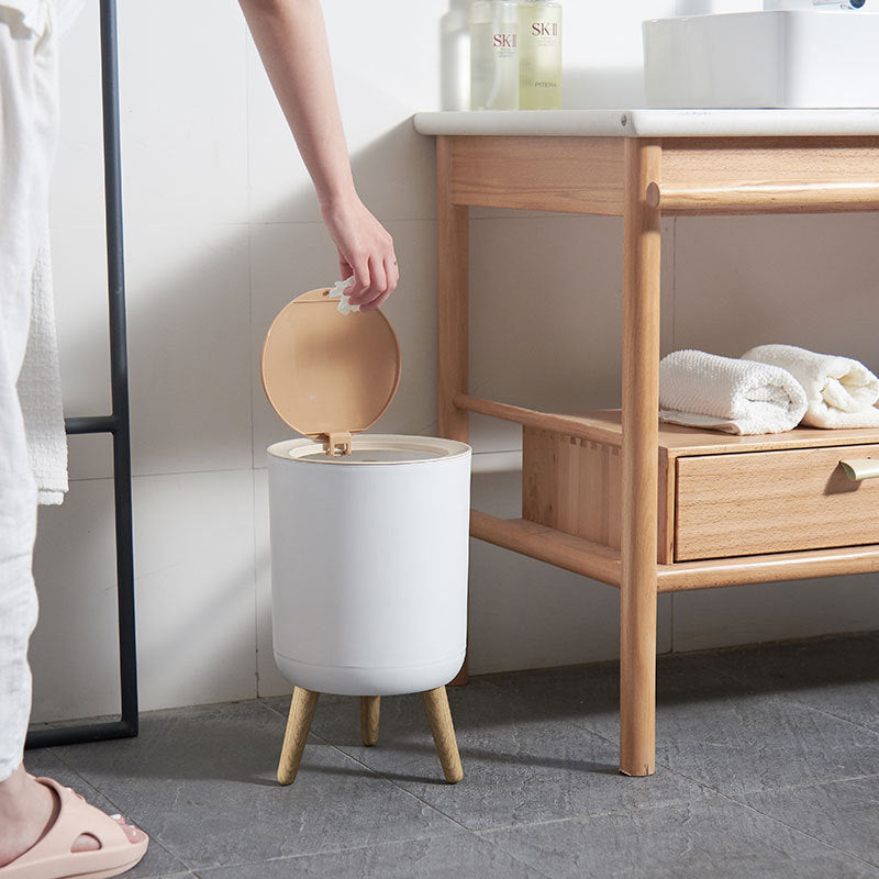 Nordic Style Elegant One Touch Trash Can - Image 1