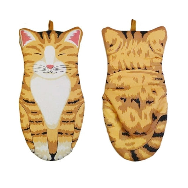 Cute Cat Paws Oven Mitts - Image 7