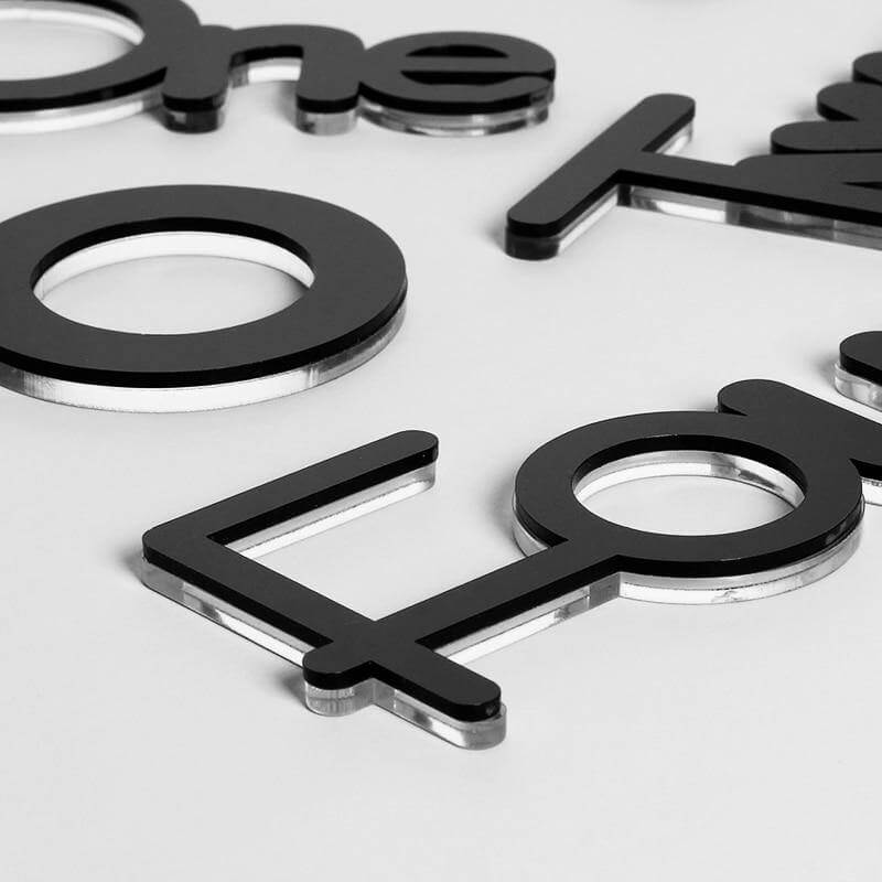 3D Large DIY Modern Number Wall Clock - Image 5