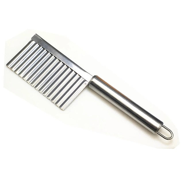 Stainless Steel Wavy Potato Slicer - Image 3