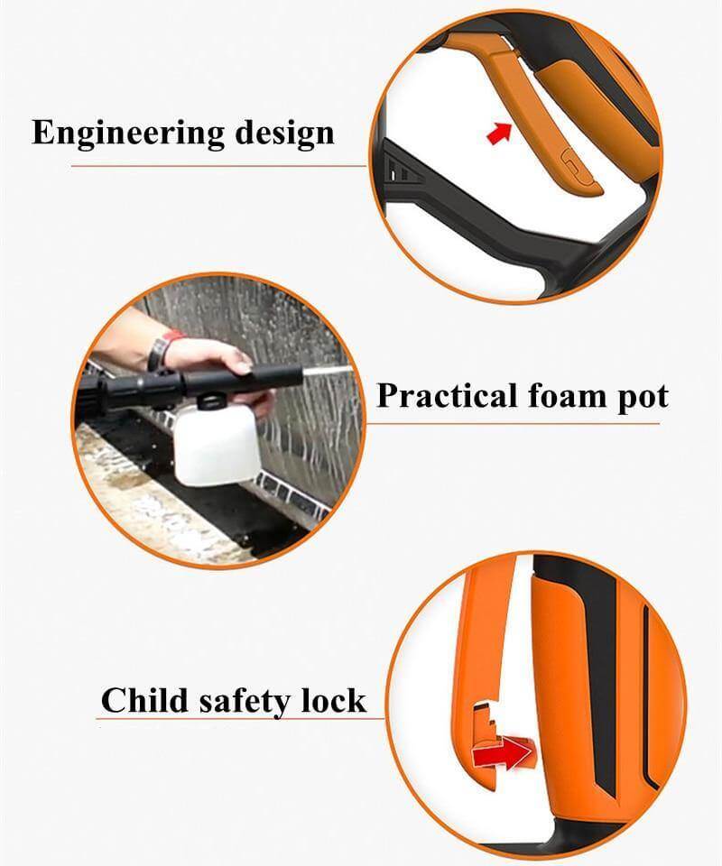 Portable Cordless Rechargable Electric Car Washer - Image 9