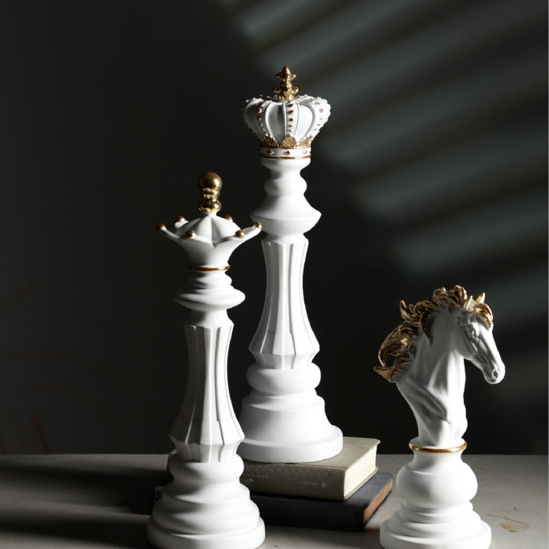 Luxury Chess Statue Home Decor - Image 4