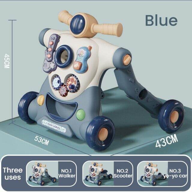 3in1 Walker Push Stable Baby Car - Image 3