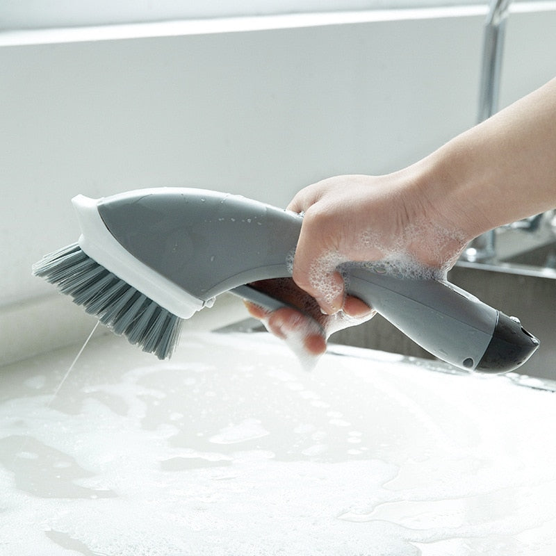 Multi-function Liquid Dispenser Cleaning Brush - Image 5