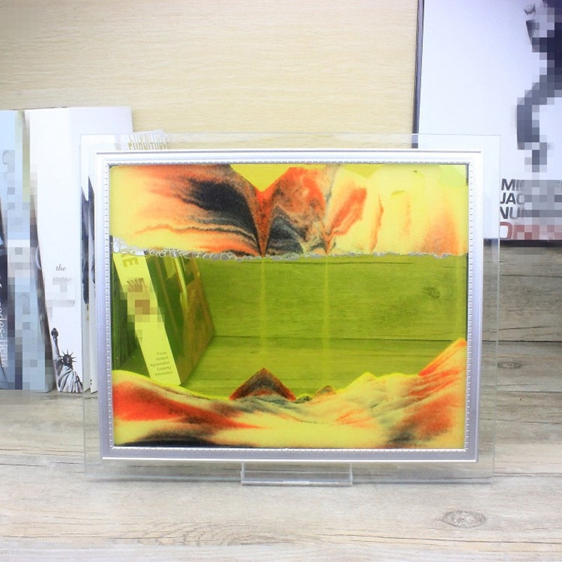 3D Glass Flow Sand Painting Frame - Image 8