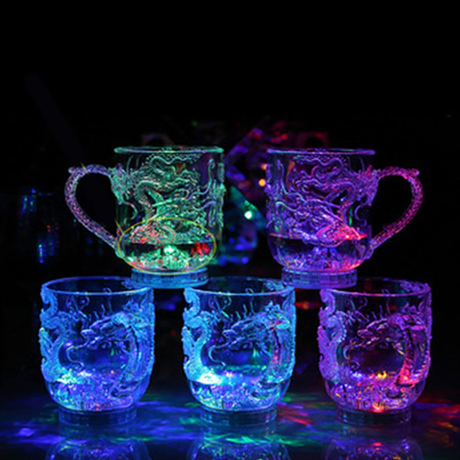 Unique Water Activated LED Flashing Party Mug - Image 1