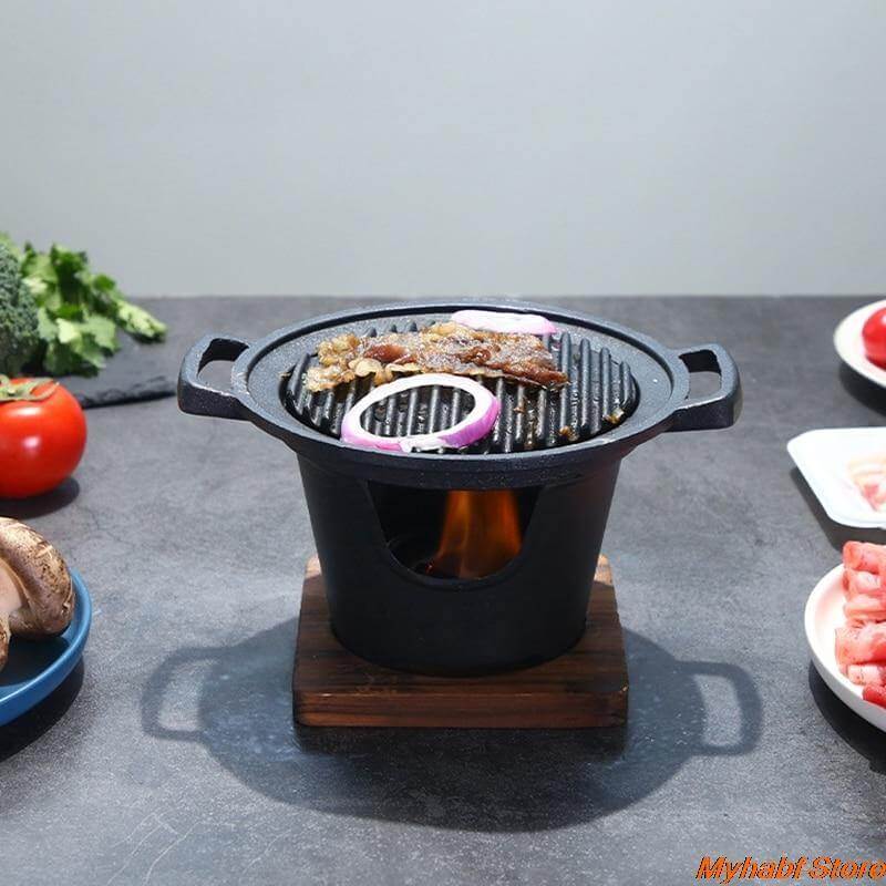 Mini Japanese Smokeless Barbecue Desk Grill - Image 9