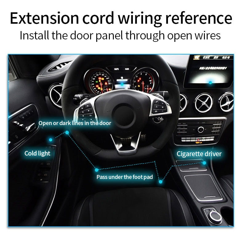 Car Interior Decorative LED Strip Atmosphere Light - Image 7