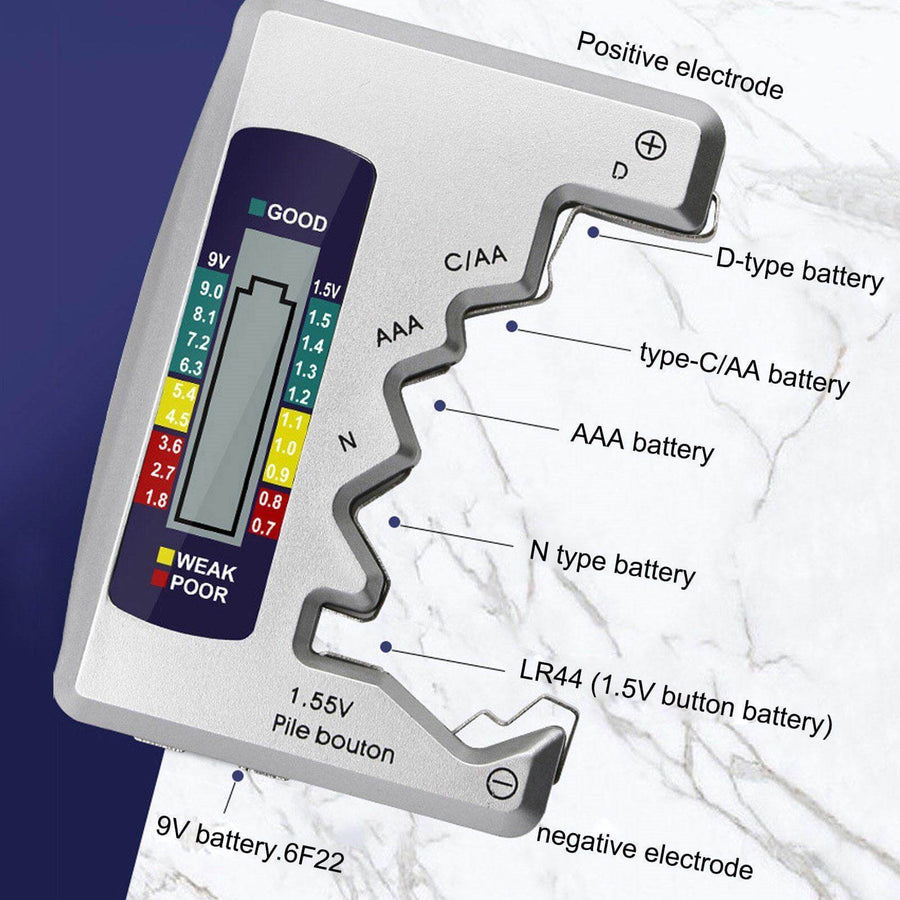 Universal LCD Display Battery Capacity Tester - Image 3