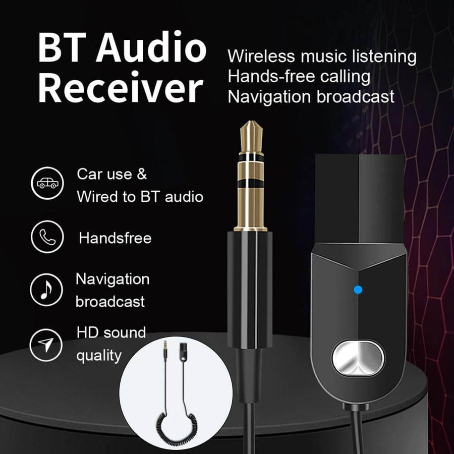 Bluetooth Built-in Microphone Bluetooth Receiver AUX - Image 0