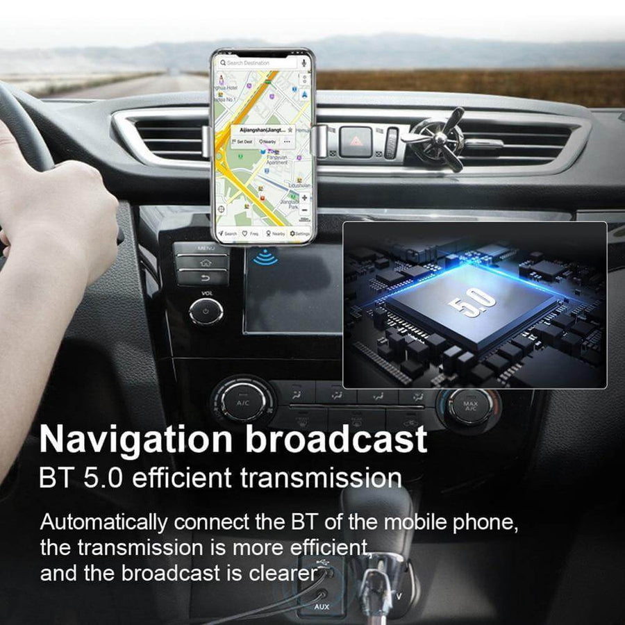 Bluetooth Built-in Microphone Bluetooth Receiver AUX - Image 1