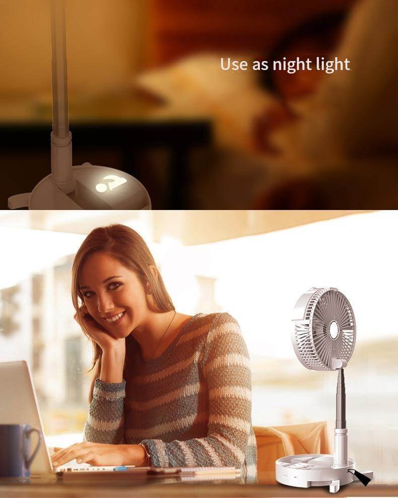 Portable Remote Control Air Conditioner Humidifier with Light - Image 10