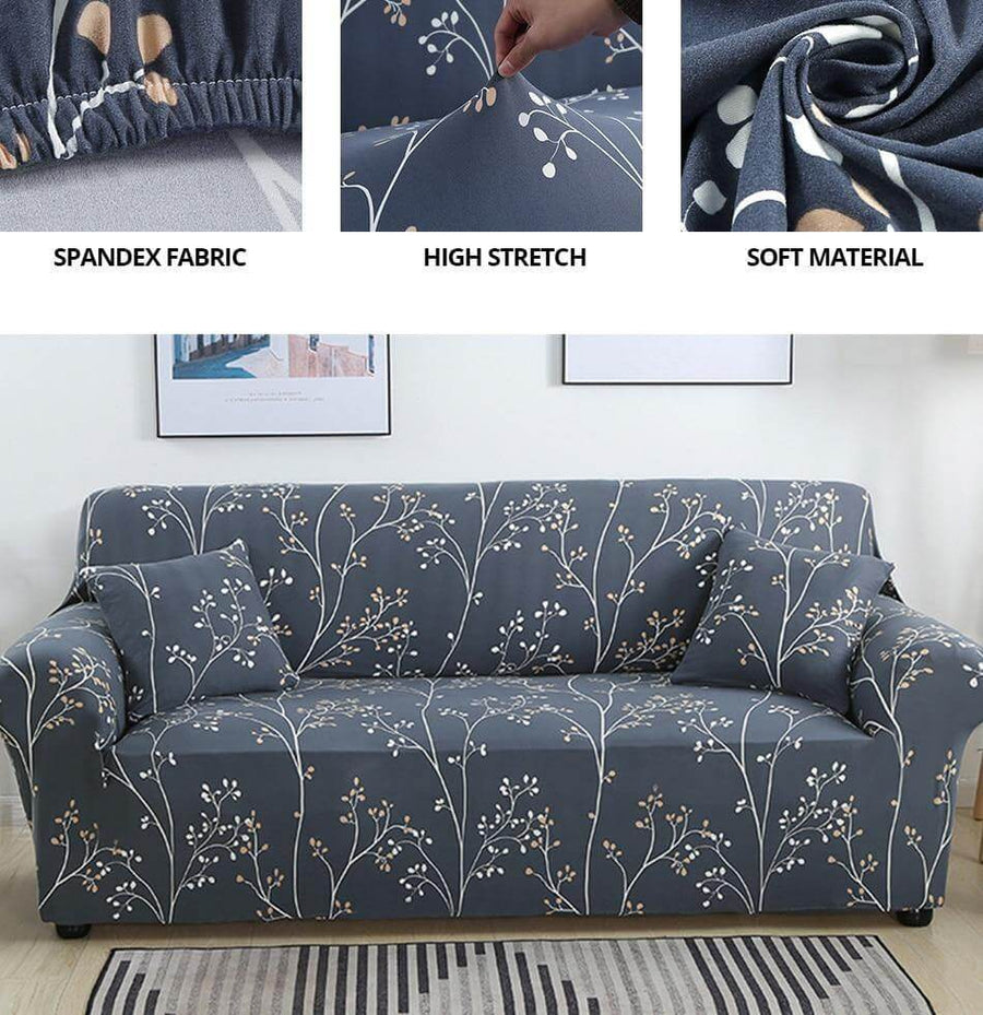 Modern Printed Elastic Sofa Cover - Image 7