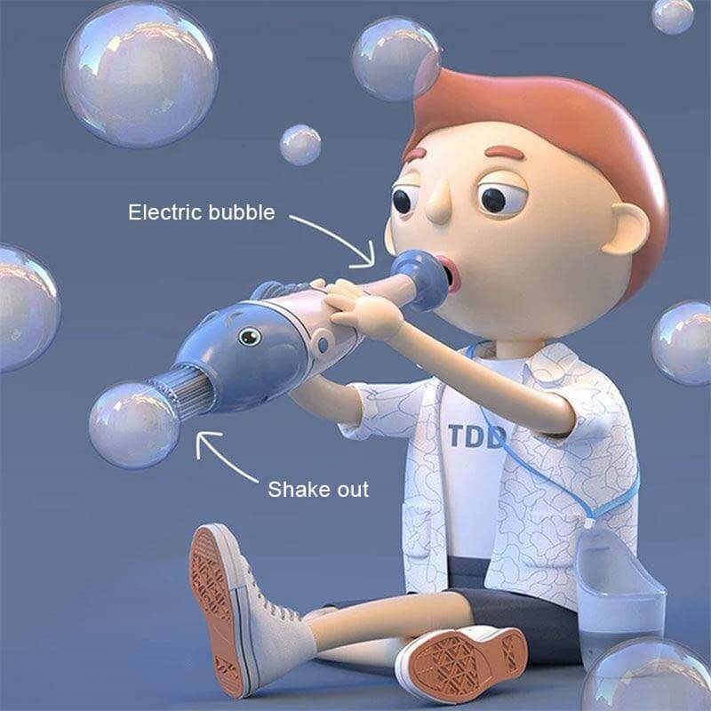 Automatic Magic Smoke Bubble Blower Machine - Image 1