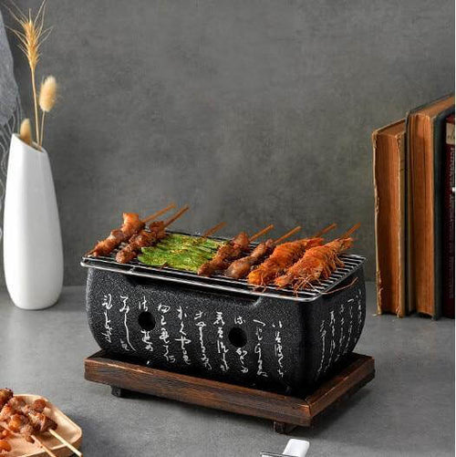 Portable Korean Oriental Barbecue Grill Stove - Image 0
