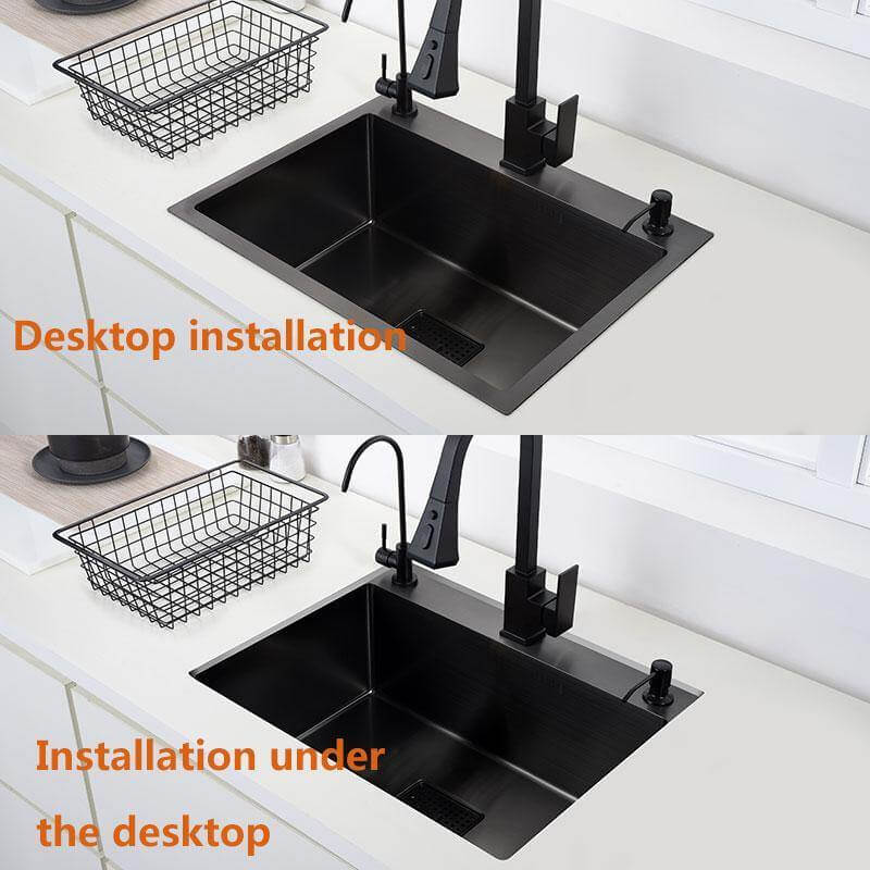 Stainless Steel Modern Kitchen Sink - Image 4
