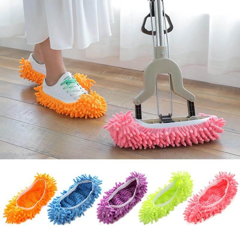 Lazy Men Floor Mop Slippers - Image 2
