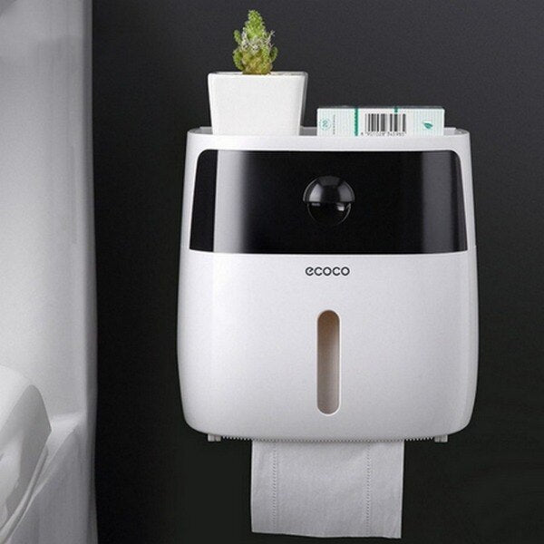 Waterproof Toilet Paper Holder Storage Box - Image 15