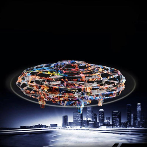 Mini Aircraft UFO RC Drone Infrared Hand Sensing Toys - Image 0