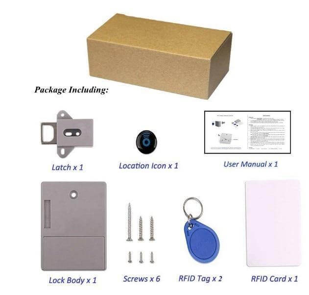 Invisible Cabinet Card Sensor Lock - Image 5