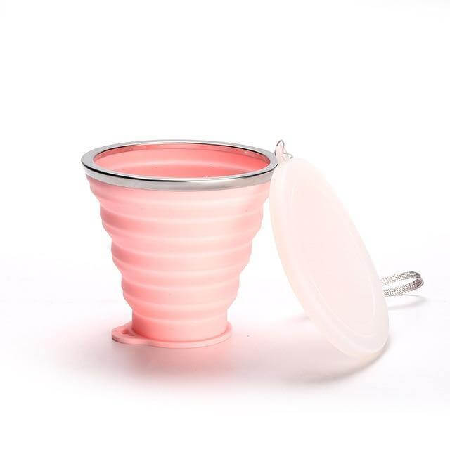 Foldable Easy Silicone Travel Mug - Image 10