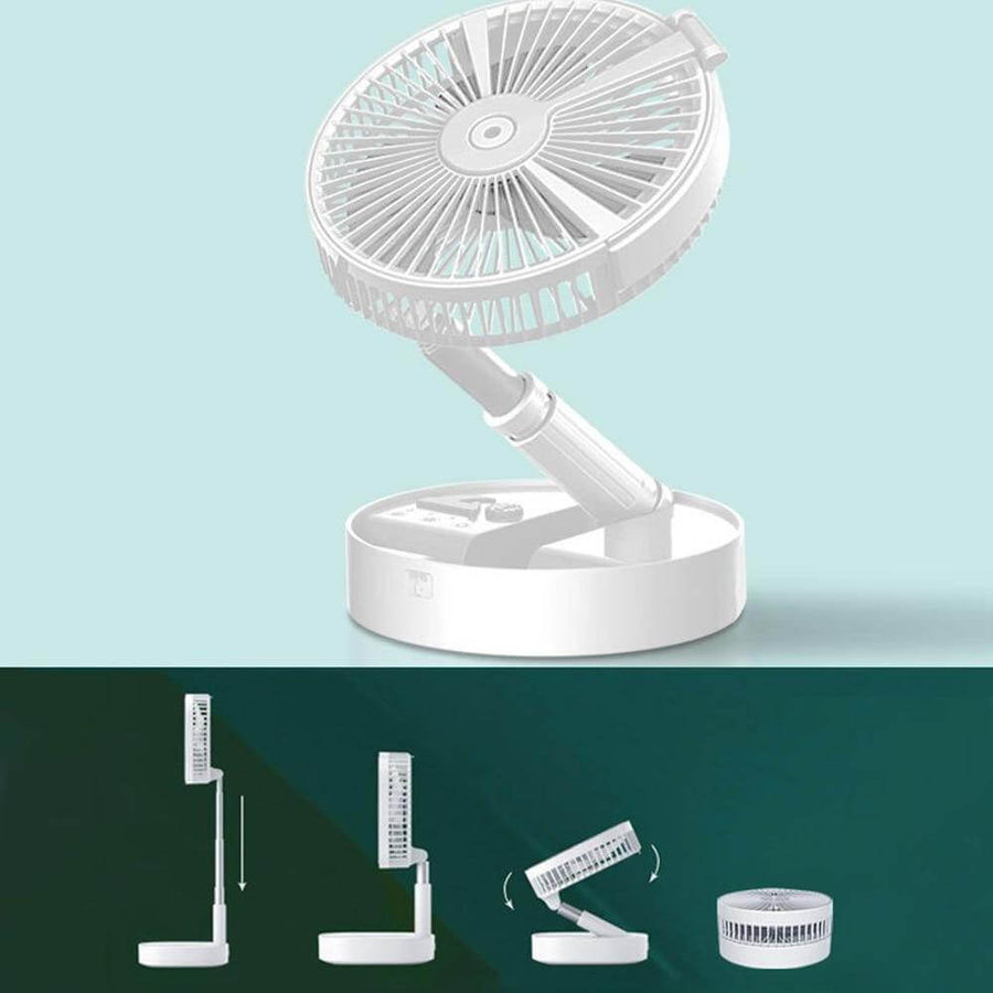 Portable Remote Control Air Conditioner Humidifier with Light - Image 6