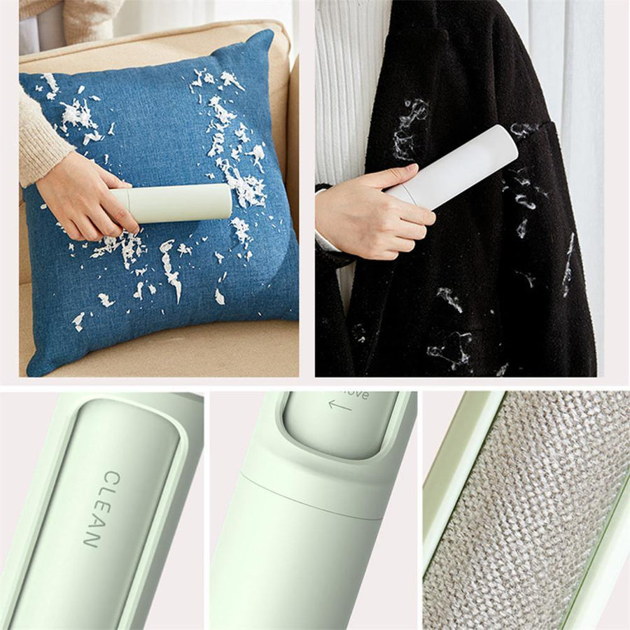 Reusable Self Cleaning Pet Hair Lint Removing Roller Brush - Image 9