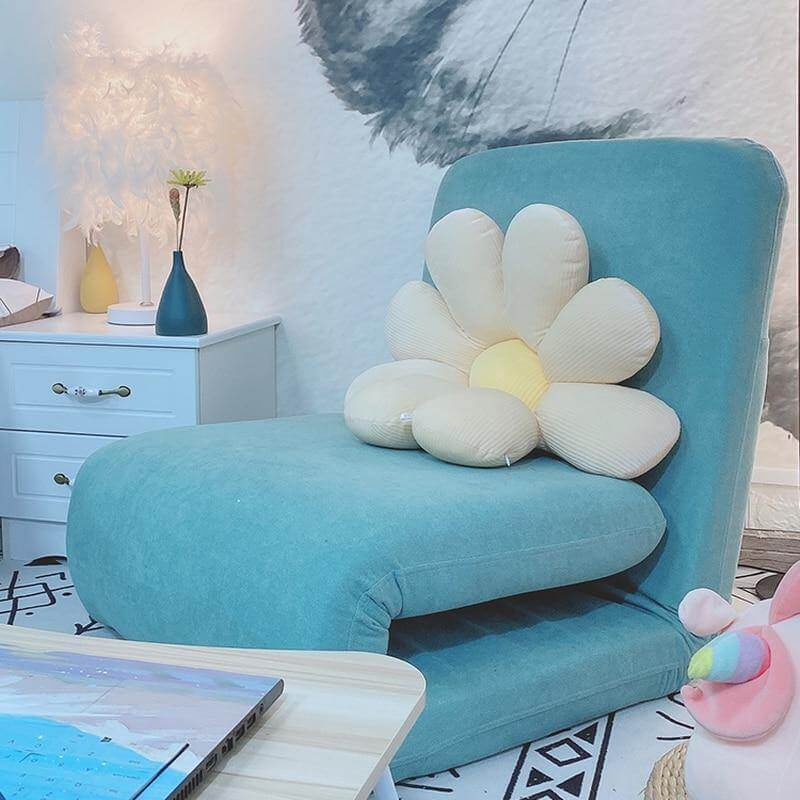 Lazy Foldable Single Sofa Bed Floor Chair - Image 1