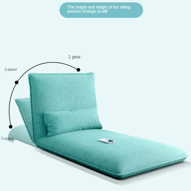 Lazy Foldable Single Sofa Bed Floor Chair - Image 3