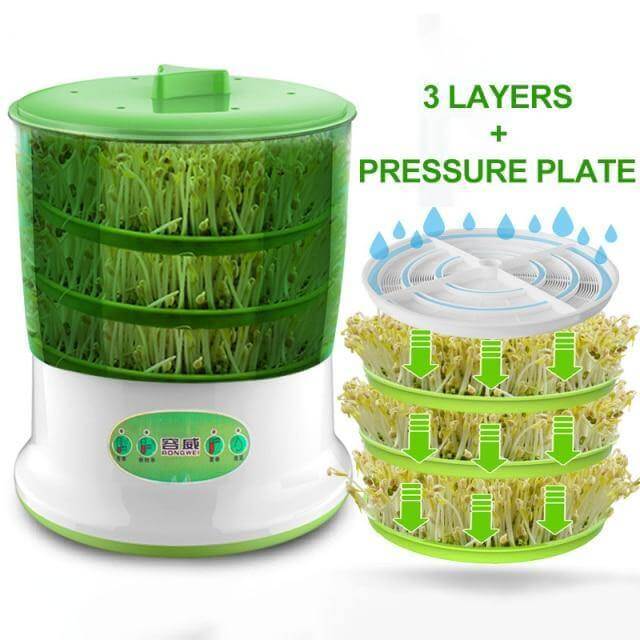Easy Multi-Layer Automatic Seedling Bean Sprouts Machine - Image 10