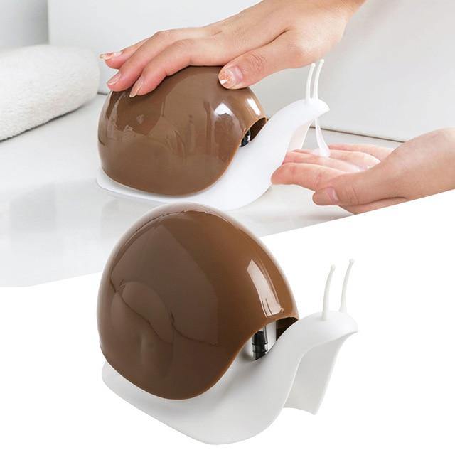 Portable Snail Shaped Liquid Soap Dispenser - Image 2