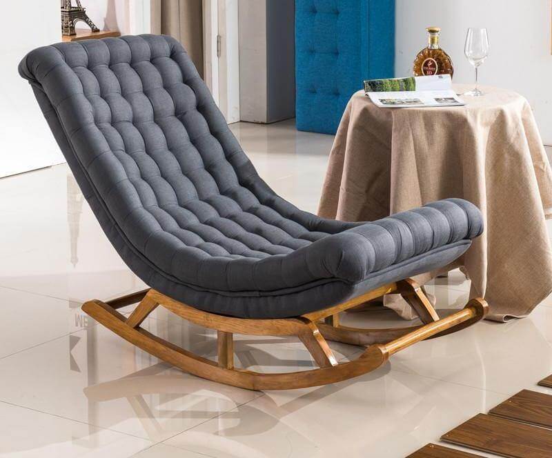 Modern Design Rocking Lounge Chair - Image 1