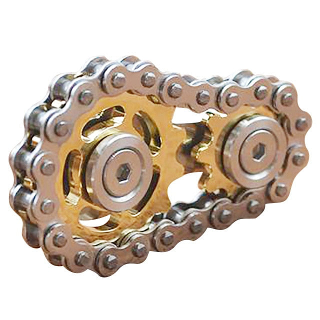 Chains Flywheel Fidget Spinner - Image 1
