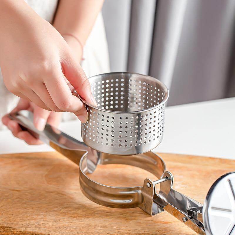 Stainless Steel Vegetable Fruit Juice Masher Tool - Image 3