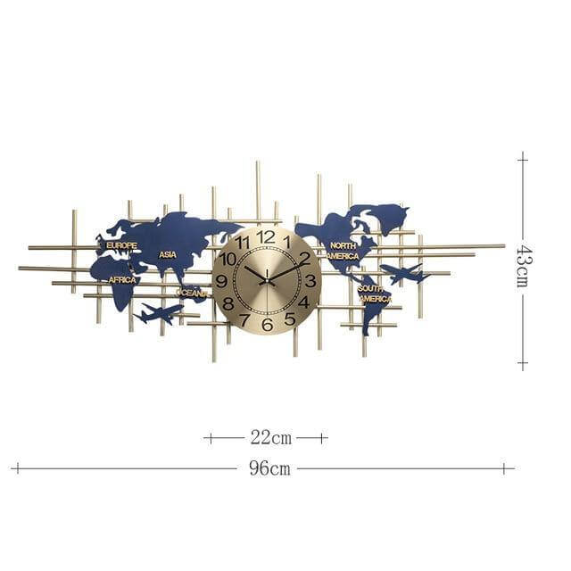 Modern European Style Luxury Wall Clock Decor - Image 2