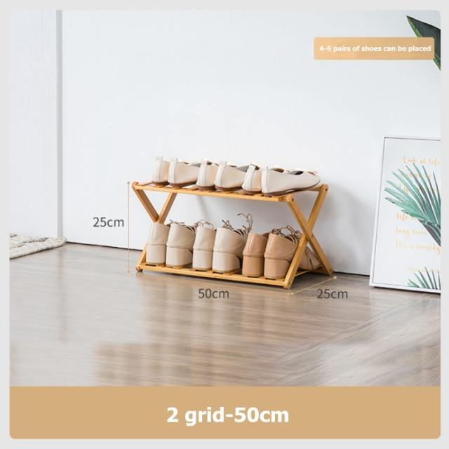 Portable Multilayer Foldable Shoe Rack - Image 1