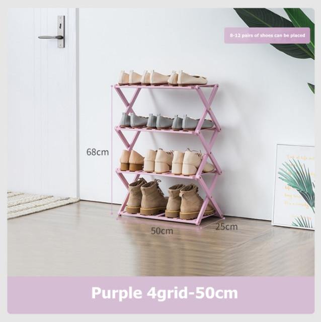 Portable Multilayer Foldable Shoe Rack - Image 3