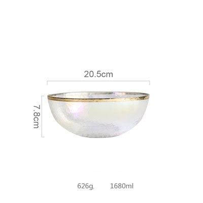 Creative Rainbow Glass Dinnerware Plate - Image 7