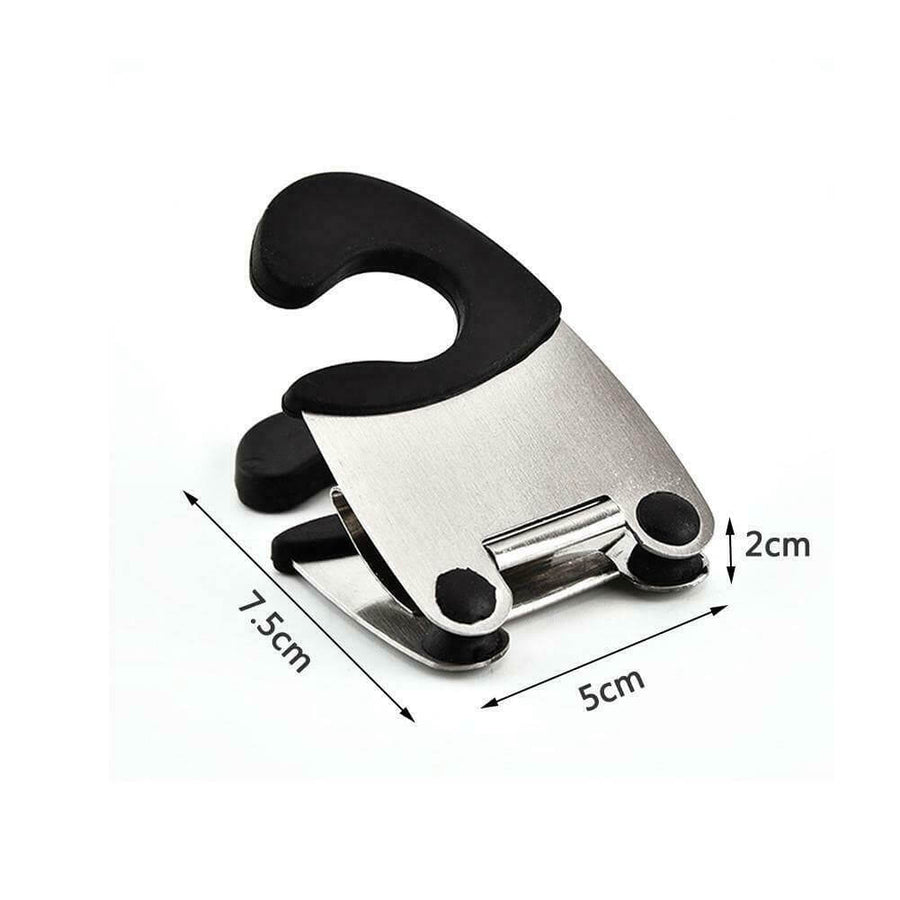 Stainless Steel Pot Side Clip Spoon Holder - Image 6