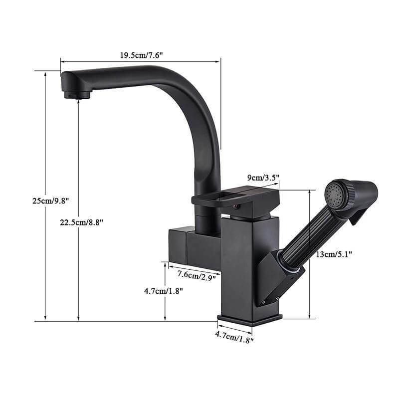 2in1 Elegant 360 Rotating Sink Faucet - Image 8