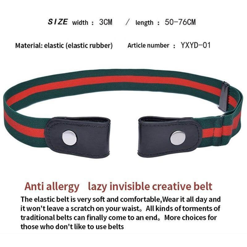 Buckle-Free Casual Sport Elastic Unisex Belt - Image 9