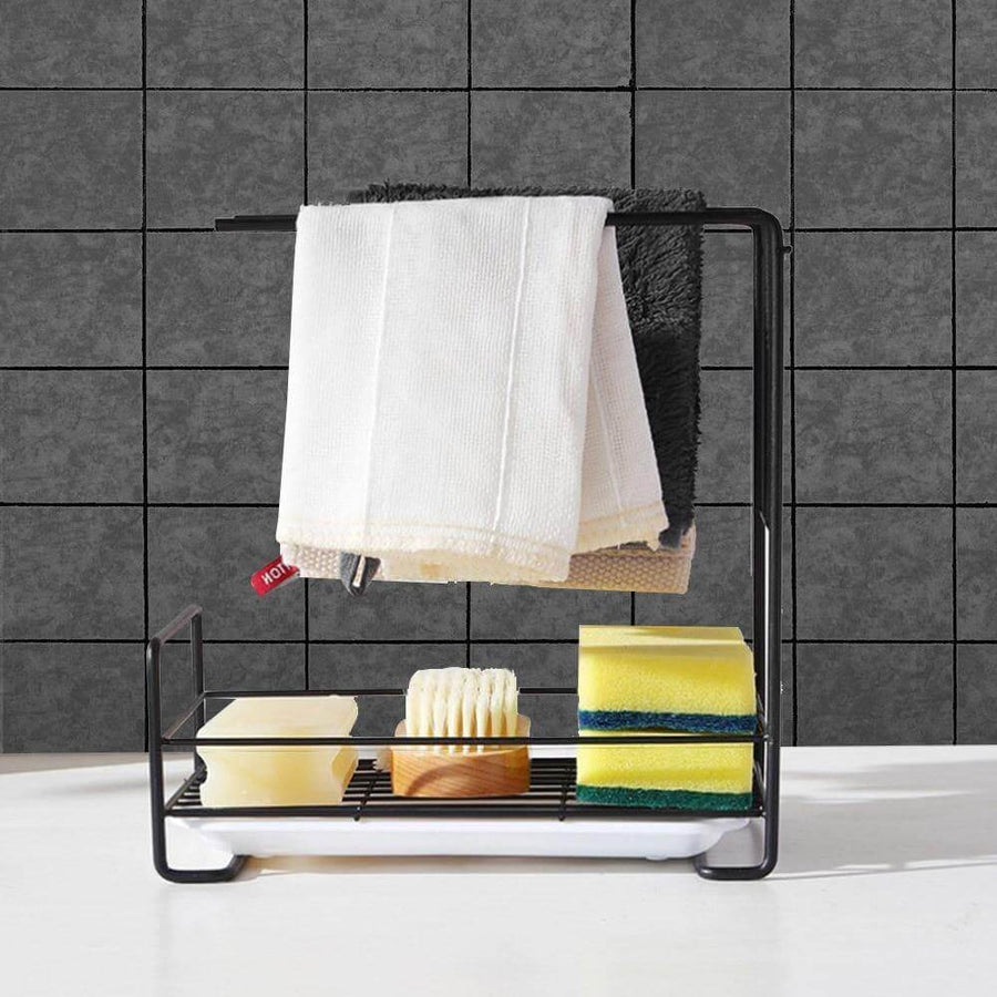 Iron Space Saving Kitchen Sink Drying Rack - Image 2
