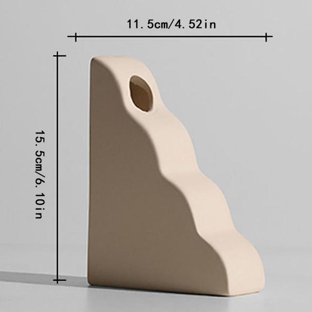 Nordic Art Elegant Flower Ceramic Vase - Image 25