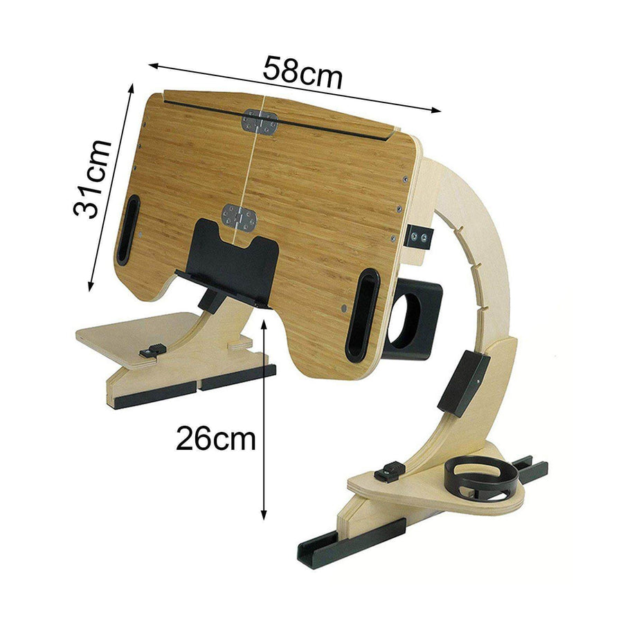 Adjustable Folding Laptop Bed Stand - Image 11